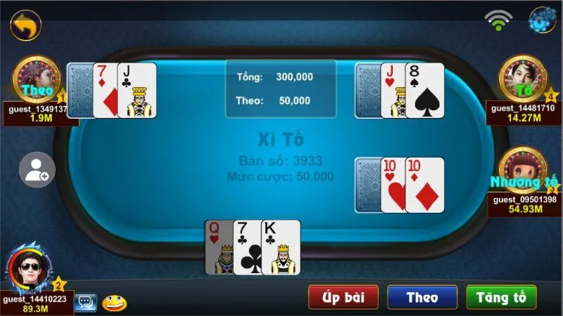 App Poker JBO - Ứng dụng chơi xì tố online uy tín