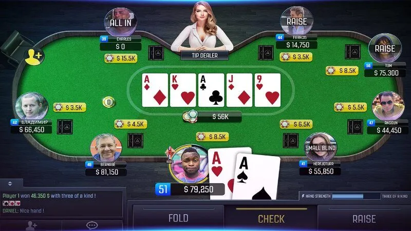 Tìm hiểu về game bài Poker hay