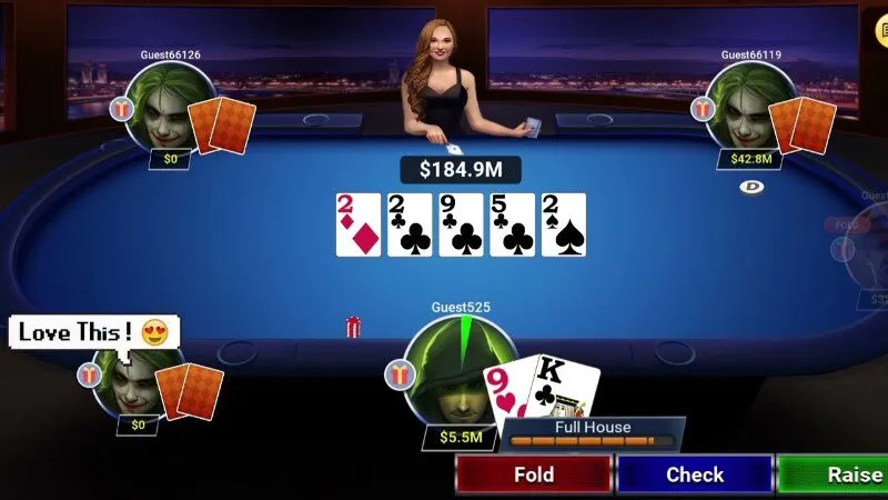 Ưu điểm nổi bật khi dùng ứng dụng chơi Poker